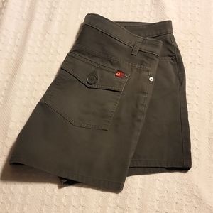 Nautica Jean's Co cotton shorts in olive